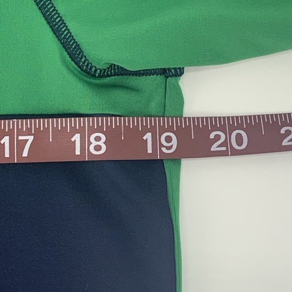 Men's Under Armour Loose Polo Shirt Green Blue S Notre Dame ND‎ Fighting Irish - Picture 9 of 9